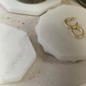 New! 4 Gorgeous stone coasters